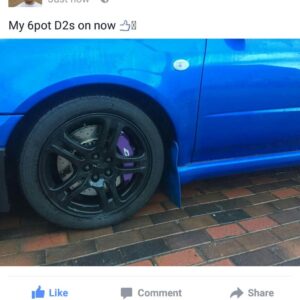 Andrew Browns Scooby with D2 brakes