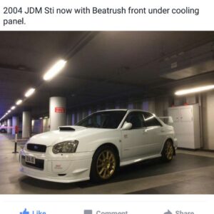 Nicholas Ryles 2004 JDM STi Beatrush Under Panel